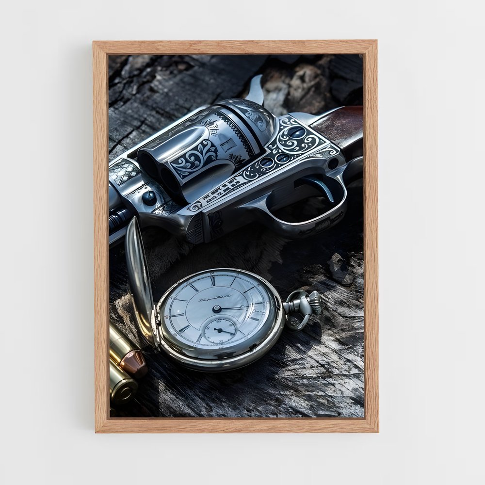 Poster L'Heure du Duel – affiche Red Dead Redemption (vue 4)